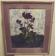 Framed Caroline King Batik