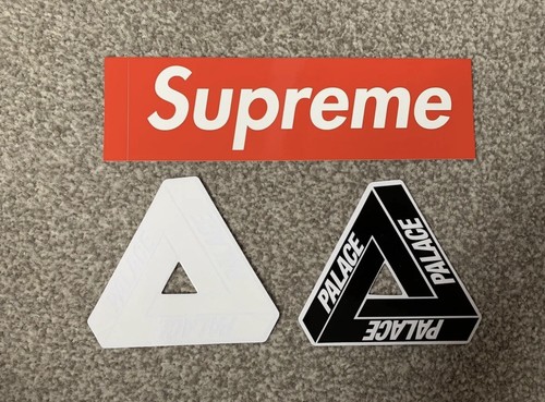 Supreme box logo sticker - 1x,
