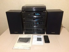 Technics SU-X101 Tuner Amp CD Player Cassette Deck Turntable Stereo Hi Fi System