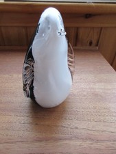 Two vintage glass animals -