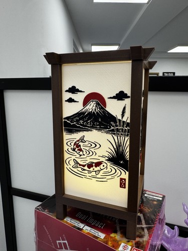 Shoji style printed led - shoji, 3d