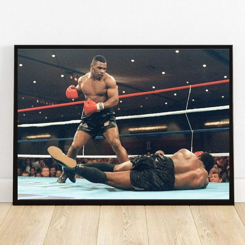 Mike tyson boxing legend - mike, retro