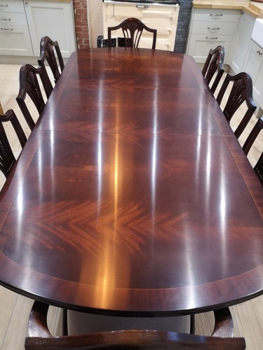 Gorgeous mahogany extendable - mahogany, 8