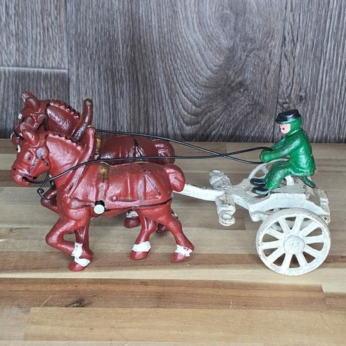 Vintage cast iron two - cast,