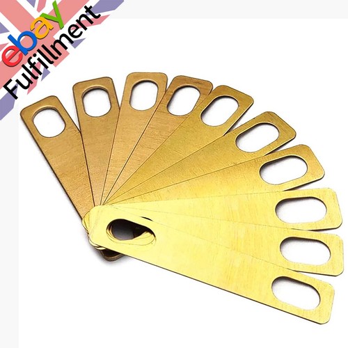 Gold guitar neck - neck, shim