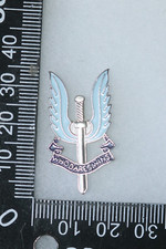 BRITISH ARMY SPECIAL AIR SERVICE SAS METAL ENAMEL LAPEL / HAT  CAP PIN BADGE