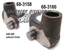 Selector fork pair A65 A50 BSA