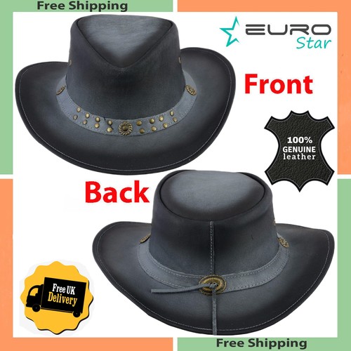 100 genuine leather hats - 100%,