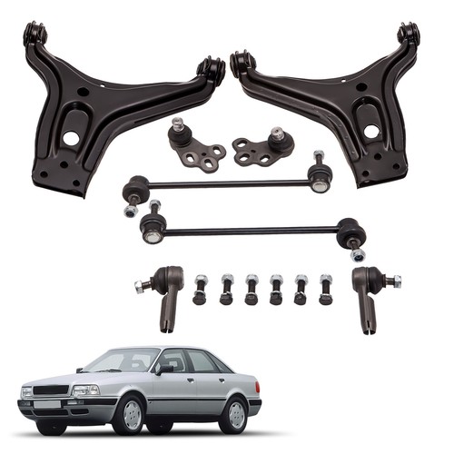 Pair front suspension control - suspension,