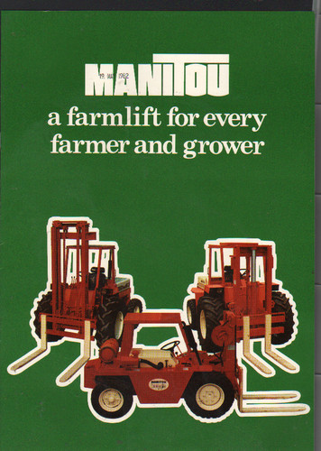 Manitou farmlift for every - farmlift,