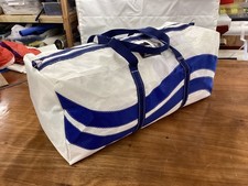 Large sailing holdall made of