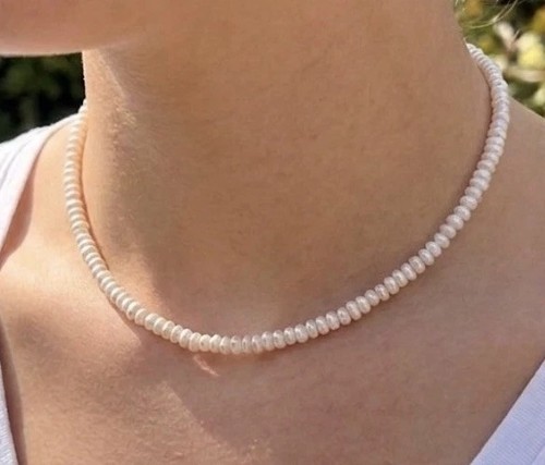 Silver real freshwater vintage - silver,