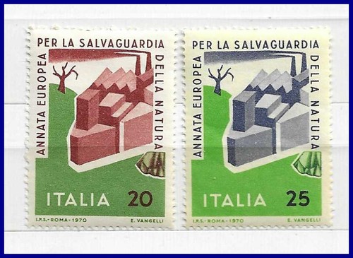 Italian stamps republic 1970