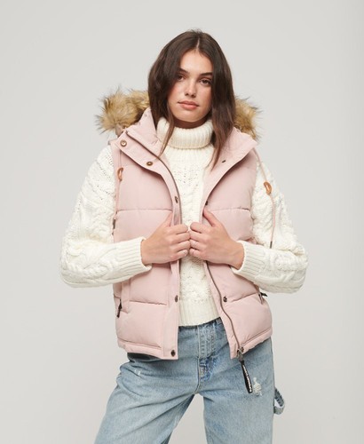 Superdry womens everest - superdry, faux