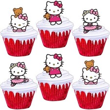 Hello Kitty Stand Up Cup Cake