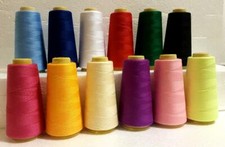 12 Large Polyester thread