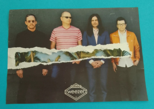 Weezer kerrang magazine - kerrang!, a4