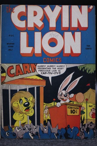 Cryin lion comics 2 - cryin',