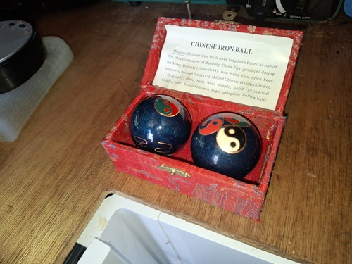 Vtg baoding balls - baoding, musical