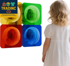 4 Pcs Sensory Wall Mirror