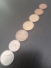 Latvian coins Lats Latvijan monetas coin set