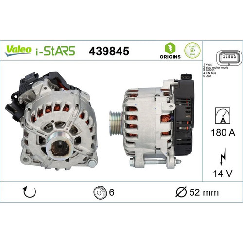 Valeo starter generator fits - valeo,