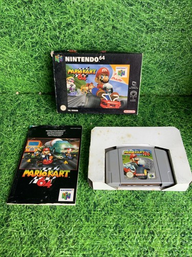 Mario kart n64 pal complete - mario,