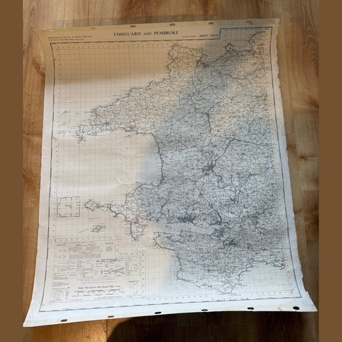 Vintage war office map - , of