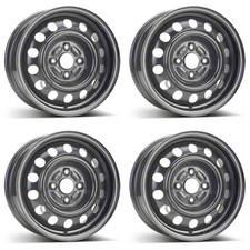 4 Steel wheels Alcar 5.5Jx14