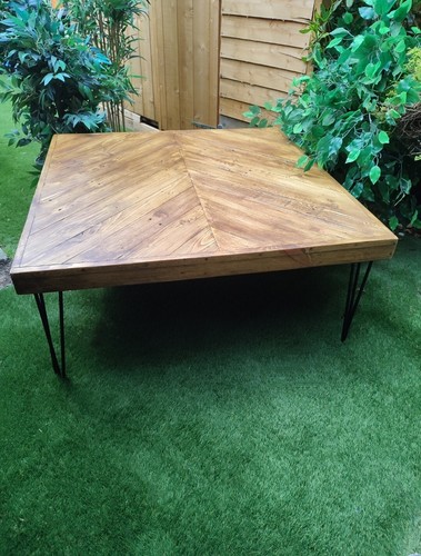 Reclaimed wood herringbone - reclaimed,