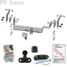 PCT Towbar for Toyota Yaris 3 / 5 Door Hatchback 1999-2005 - Flange Tow Bar