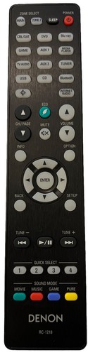 Denon 1218 home - denon, rc-1218
