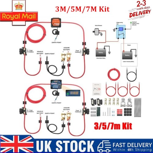 Split charge relay - split,