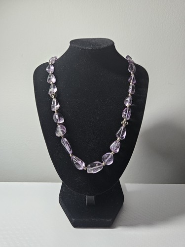 Amethyst neckalce gemstone - neckalce,