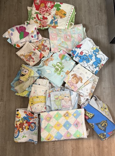 Huge vintage character bedding - huge,