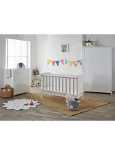 Compact Pine Baby Cot -