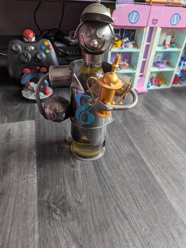 Scrap metal novelty wine - metal,