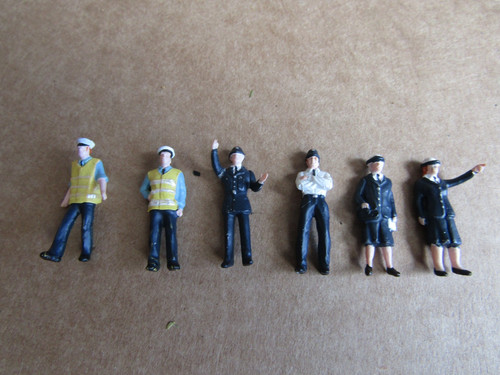 Model railway mixed police - railway,