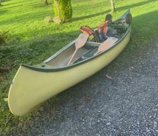 Open canoe, 14ft Long With Two