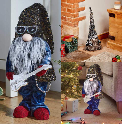 Rock gonk christmas decoration - rock,