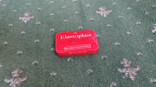 Vintage elastoplast tin - vintage,