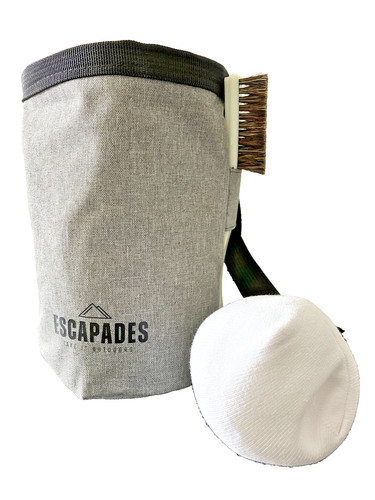 Chalk bag and ball - and, set