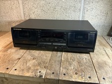 Pioneer Ct-w650r Twin Tape Deck Player Recorder Hifi Separate Dolby Hx Pro