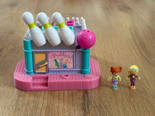 Vintage polly pocket - polly, bowling
