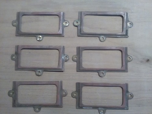 Original vintage brass - 6, x