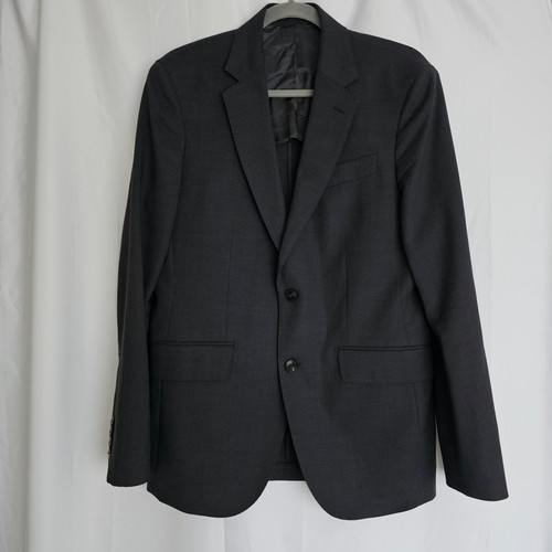 Hackett mens dark grey wool - hackett,