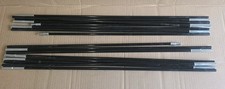 4.5m X 2 Replacement Fibreglass Pole Kit Shock Corded Camping Tent Awning Repair