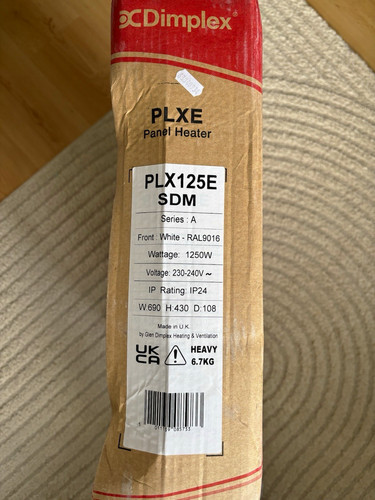 Dimplex plx125e 1250w - plx125e,
