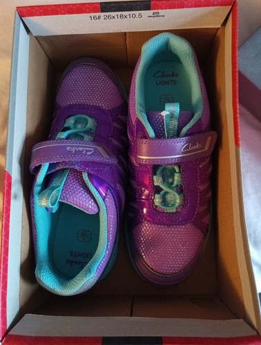 Clarks purple pass solar - purple,