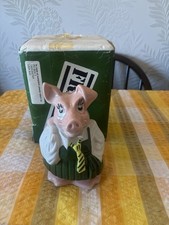 WADE 1980s ANNABEL DAUGHTER PIG Natwest Piggy Bank Money Box w/ Stopper Boxed